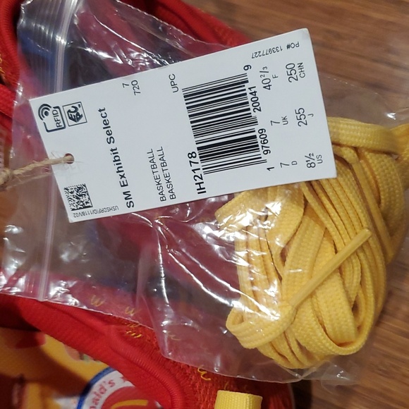 Adidas SM Exhibit Select McDonald's All American Game Basketb New With Tags - Picture 5 of 7